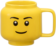 LEGO - Krus 25,5 cl nøytralt fjes gul
