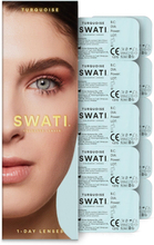 SWATI Cosmetics Turquoise 1-Day (Pack of 5)