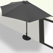 Balkong parasoll UV-beskyttelse 50+ - antrasitt