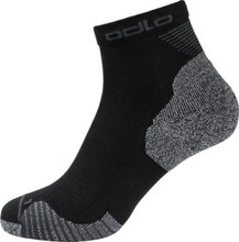 Odlo Ceramicool Running Quarter Socks Black Träningsstrumpor 36-38