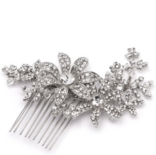Ivory & Co Lotus Haircomb Silver One size