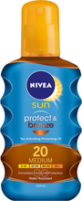 Nivea Sun Protect & Bronze Oil SPF20 - 200 ml