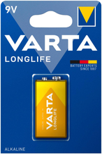 Varta: Longlife 9V Batteri 1-pack