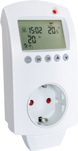 Heidenfeld stikkontakttermostat HF-DT100, digital termostat