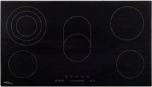 vidaXL keramisk kogeplade med 5 kogezoner touch-panel 77 cm 8500 W
