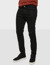 Levi's 512 Slim Taper Nightshine Slim fit jeans Svart