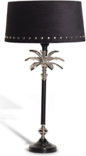 Palmblad Bordslampa 39 cm - Silver/Svart