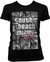 South Beach Miami Girly T-Shirt, T-Shirt
