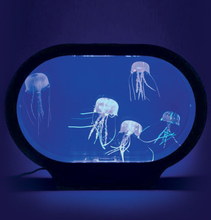 Neon Jellyfish Tank Oval