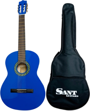 Sant Guitars CL-50-BL spansk gitar blå