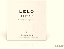 Lelo - HEX Kondomer Original 3 Pack