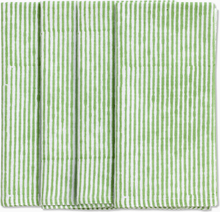 Servett Paradise/stripe Grön 4-pack bomull