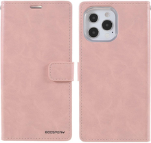 MERCURY GOOSPERY Blue Moon Wallet Case iPhone 13 Pro Max - Pink