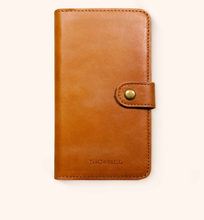 Andrew plånboksfodral i brunt Italienskt läder till iPhone IPhone 12 Mini Black