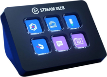 Elgato Stream Deck Mini, Mini, Langallinen, USB, Musta