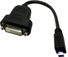 Accell, sovitinkaapeli, micro HDMI -> DVI-D Single Link, musta