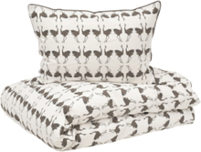 Michiko Brown Home Textiles Bedtextiles Bed Sets Brown Borås Cotton