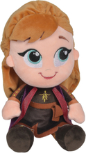 Disney Frozen 2, Anna Kosedyr Toys Soft Toys Stuffed Toys Brun Frost*Betinget Tilbud