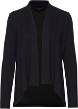 Josie Jersey Drape Front Jckt Tops Knitwear Cardigans Navy French Connection