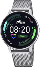 Lotus 50014/1 Horloge Smartime Mesh smartwatch staal zilverkleurig 42 mm