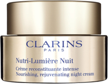 "Nutri-Lumiere Nuit Nourishing Rejuvenating Night Cream Beauty Women Skin Care Face Moisturizers Night Cream Clarins"
