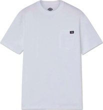 Dickies Men's Cotton T-Shirt White Kortermede trøyer S