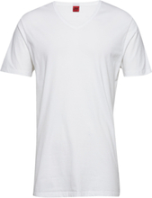 Jbs T-Shirt V-Neck Tops T-Kortærmet Skjorte White JBS