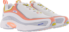 Reebok Daytona DMX Mu 90s-Schuhe angesagte Retro-Sneaker mit dicker Sohle Weiß/Grau/Pink