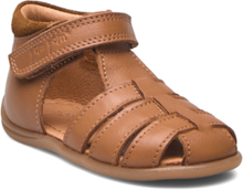 Starters™ Velcro Sandal Shoes Summer Shoes Sandals Brown Pom Pom