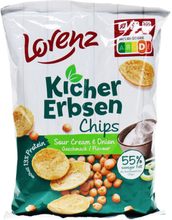 Lorenz 2 x Kichererbsen Chips Sour Cream & Onion