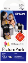 PicturePack pour PictureMate 6x13ml + 135 Papier Glacé 10x15 EPSON