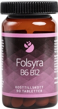 Folsyra B6 B12 90 tablettia