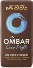 Ombar Chokladkaka 35 gram Coco Mylk