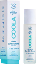COOLA Mineral Sun Silk Creme SPF30 Mineralkrem med solfaktor, beskytter også mot blått lys og forurensning, 44ml - 44 ml