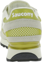 Saucony Shadow Original Damen Wildleder-Sneaker mit EVA Zwischensohle Beige/Gold