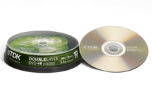 TDK DVD+R Doublelayer 10-pack Cakebox