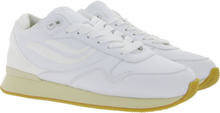 Genesis G-Iduna Damen Sport-Schuhe nachhaltige Sneaker aus veganem Leder 1004250 Weiß