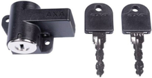 AXA Shimano Batterilås Sort, 2 nøkler