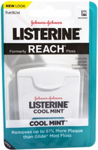 J & J Listerine Reach Cool Mint Floss, 55 yd (50.2 m)