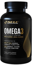Omega 3 Fish Oil, 60 kapslar, Self