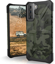 UAG - Pathfinder backcover hoes - Samsung Galaxy S21 Plus - Camouflage + Lunso Tempered Glass
