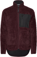 Thermal Pile Zip Jacket Sport Sweatshirts & Hoodies Fleeces & Midlayers Red Tenson