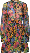 "Georgette Mini Dress Kort Kjole Multi/patterned By Ti Mo"