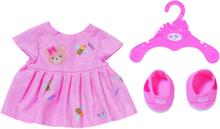 Baby Born Nalleklänning Toys Doll Clothes Rosa BABY Born*Betinget Tilbud
