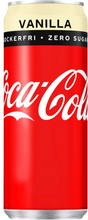 Coca-Cola 2 x Coca Cola Zero Vanilj