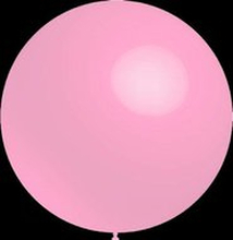 Mega grote baby roze ballonnen 90 cm
