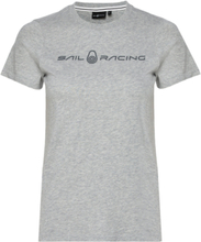 W Gale Tee Sport T-shirts & Tops Short-sleeved Grey Sail Racing