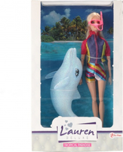 Toi-Toys Lauren tienerpop met dolfijn