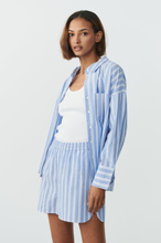 Gina Tricot - Cotton pyjamas shorts - pyjamat - Blue - S - Female