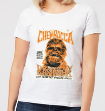 Star Wars Chewbacca One Night Only Damen T-Shirt - Weiß - S